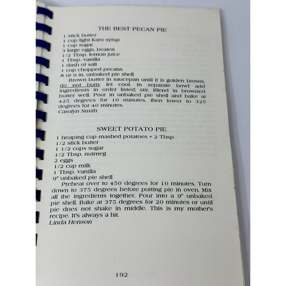 Castlewoods Baptist Church Recipes For Success Cookbook Mississippi Vintage - Picture 9 of 10